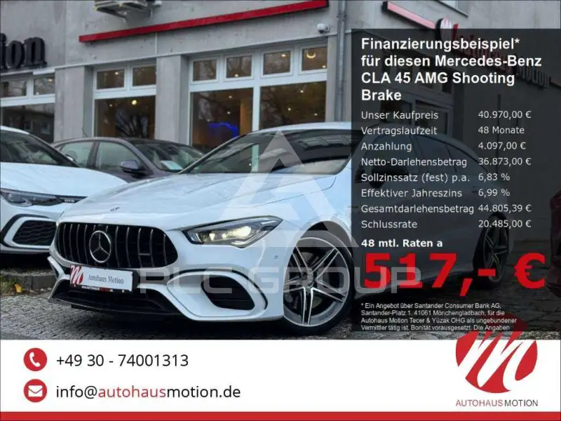 2020 Mercedes Benz CLA 450