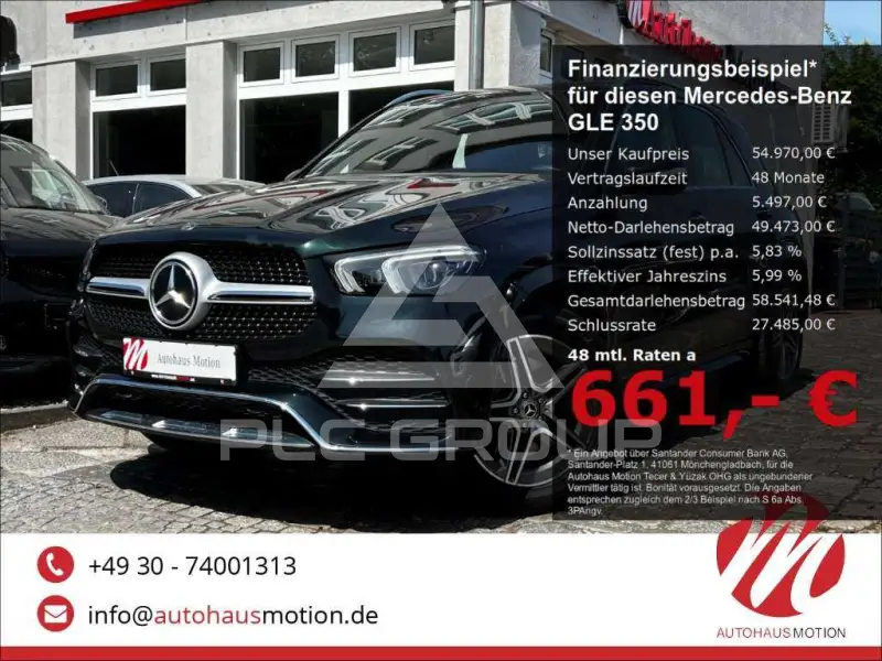 2020 Mercedes Benz GLE 350