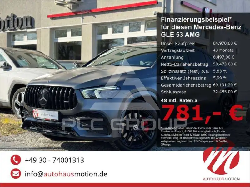 2020 Mercedes Benz GLE 53 AMG