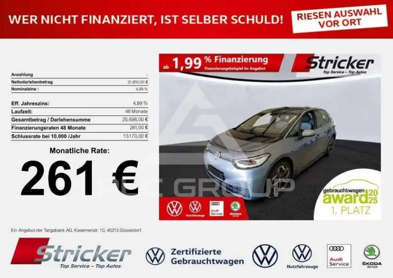 2020 Volkswagen ID3
