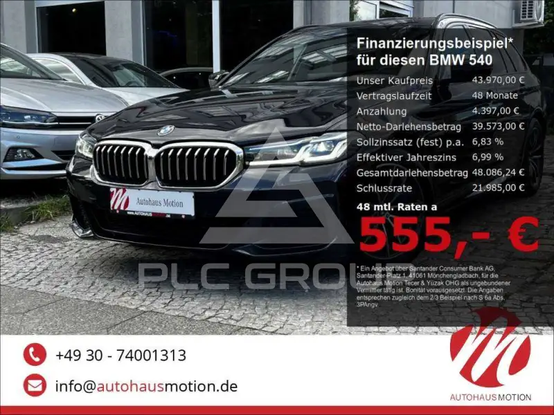 2021 BMW 540