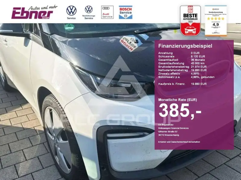 2021 BMW I3