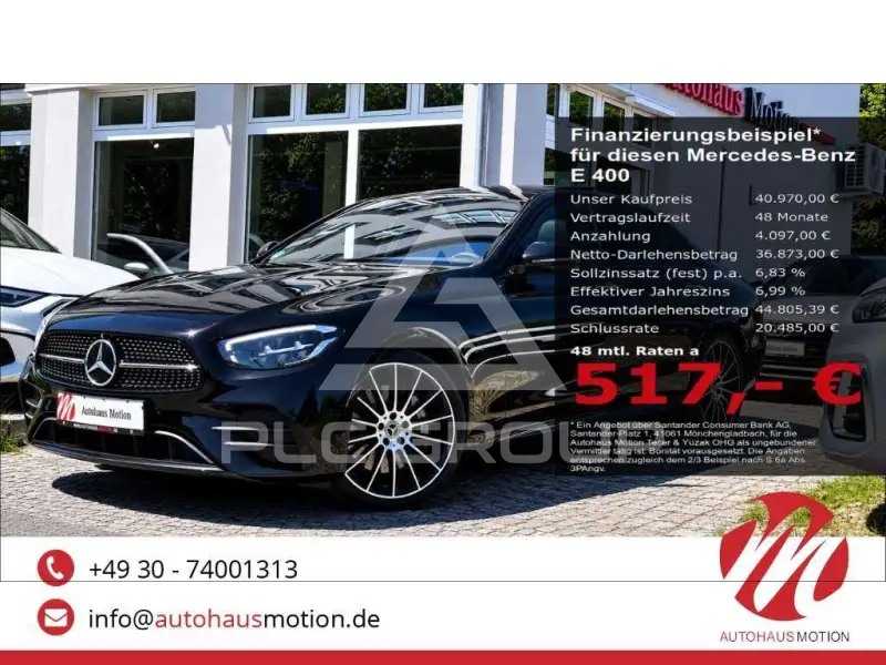 2021 Mercedes Benz E 400