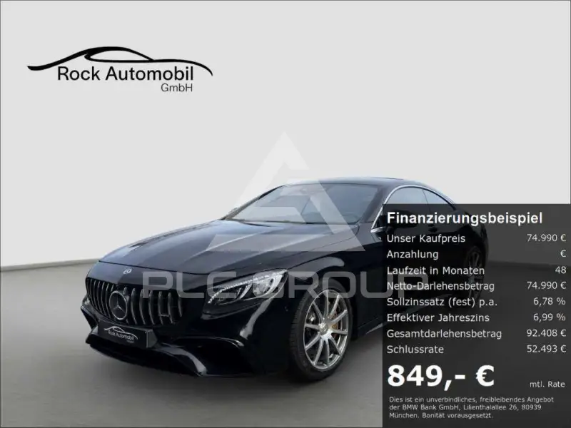 2021 Mercedes Benz S 63