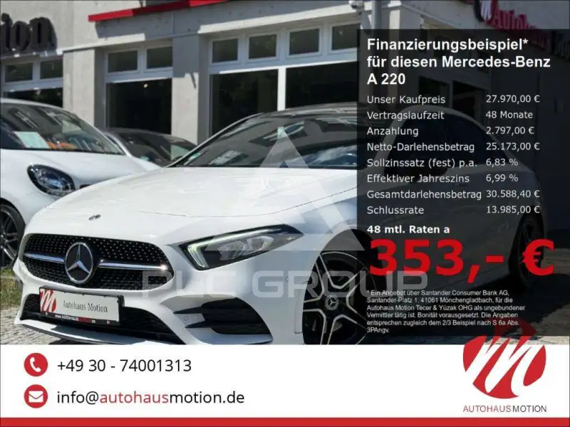 2021 Mercedes Benz A 220