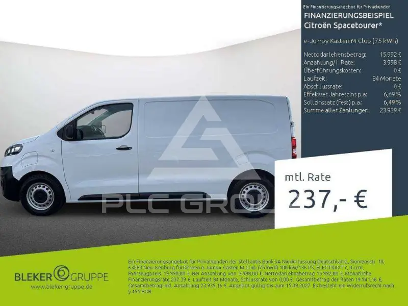 2021 Citroen E-Spacetourer
