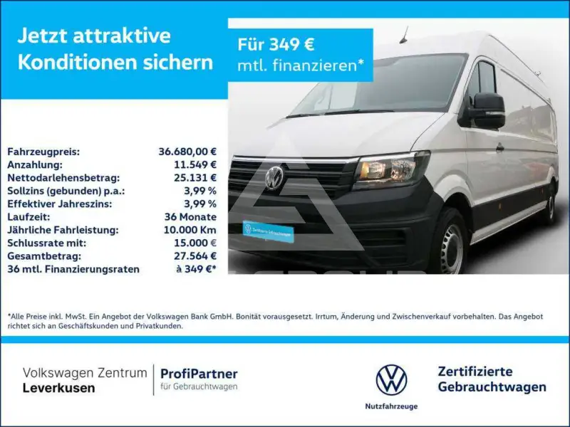 2021 Volkswagen Crafter
