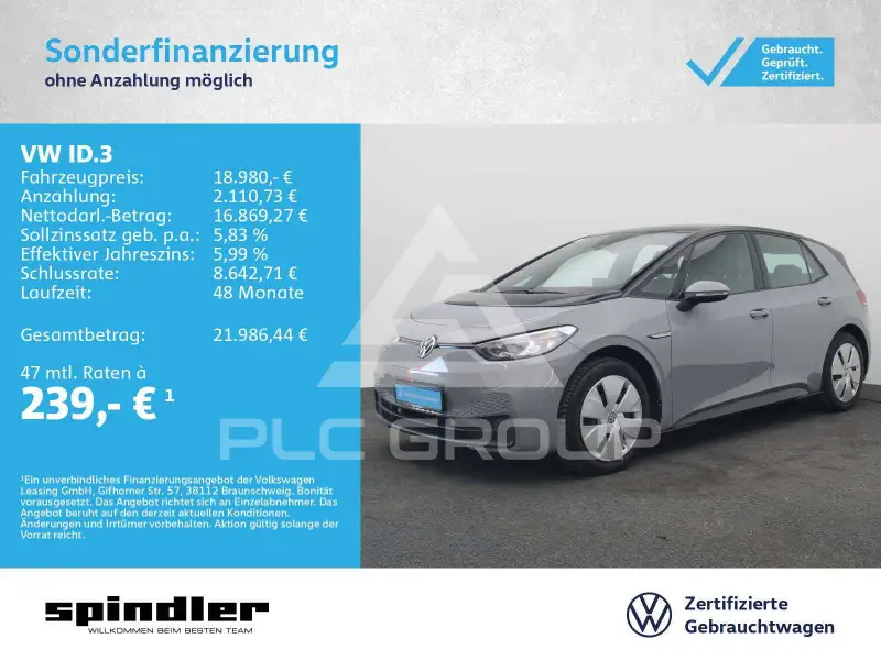2021 Volkswagen ID3