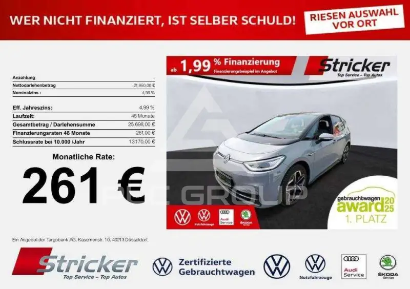2021 Volkswagen ID3