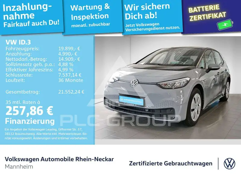 2021 Volkswagen ID3