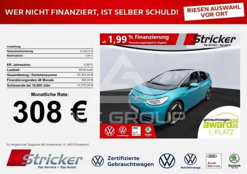 2021 Volkswagen ID3