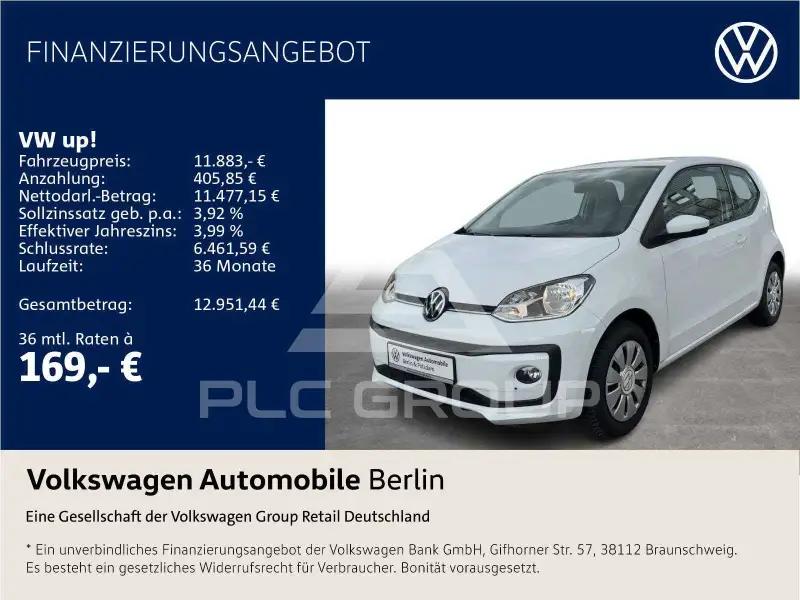 2021 Volkswagen Up