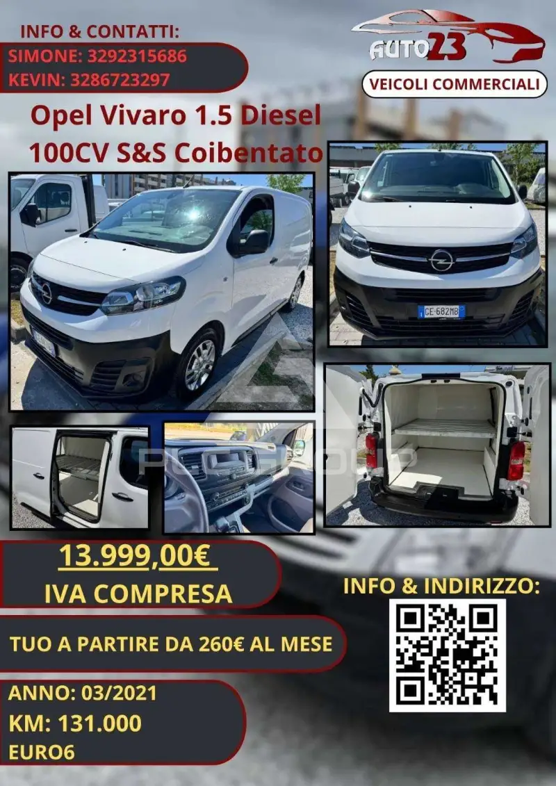 2021 Opel Vivaro