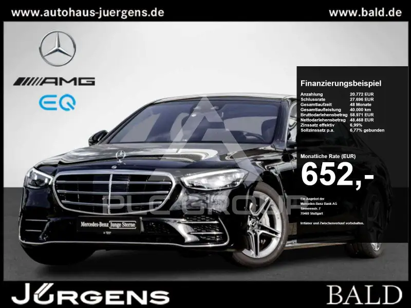 2022 Mercedes Benz S 500
