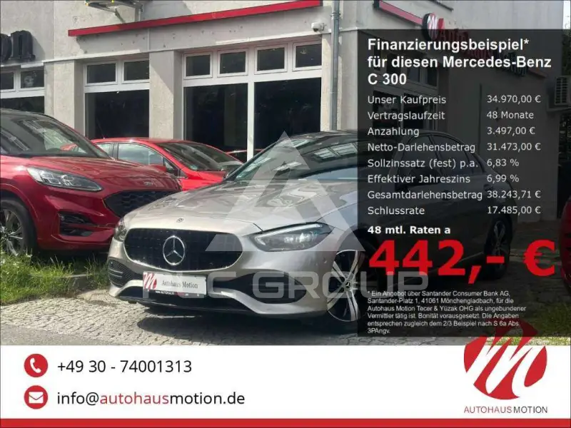 2022 Mercedes Benz C 300