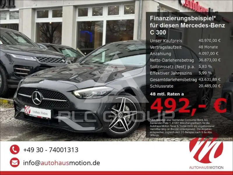 2022 Mercedes Benz C 300