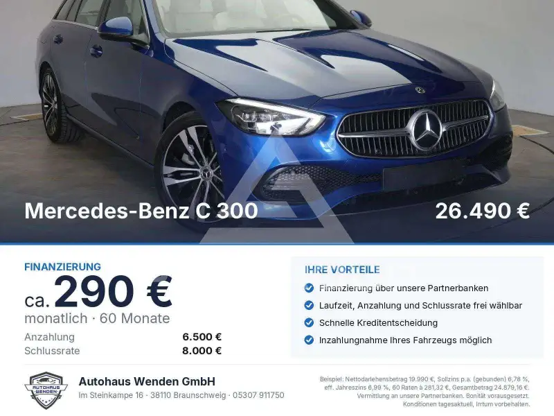 2022 Mercedes Benz C 300