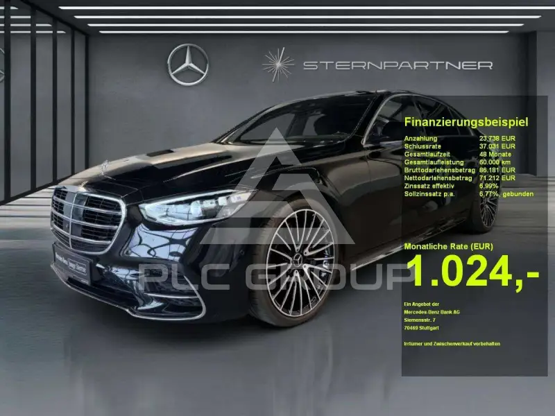 2022 Mercedes Benz S 580