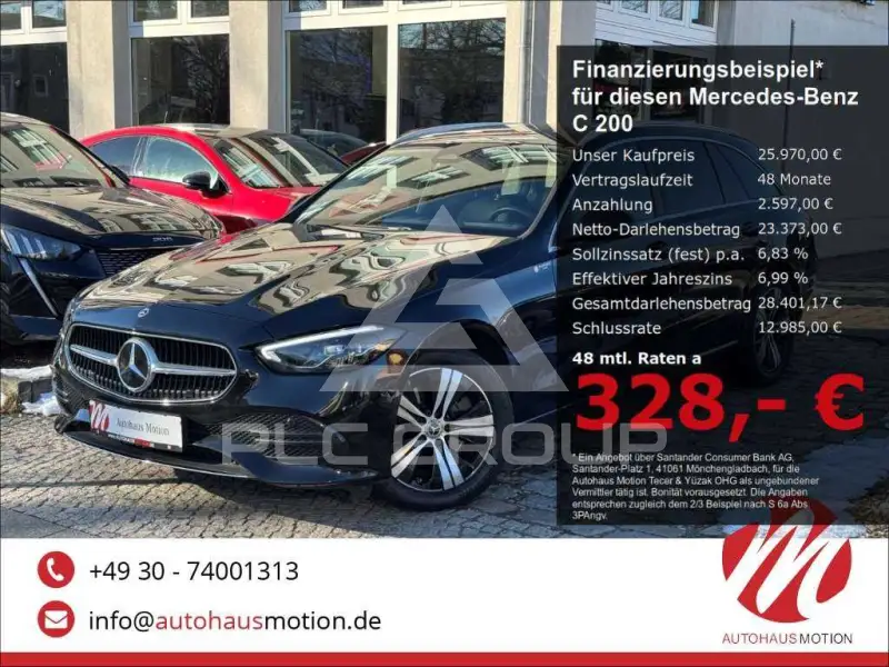 2022 Mercedes Benz C 200