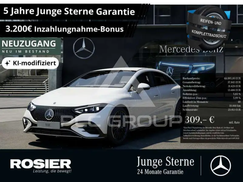 2022 Mercedes Benz EQE