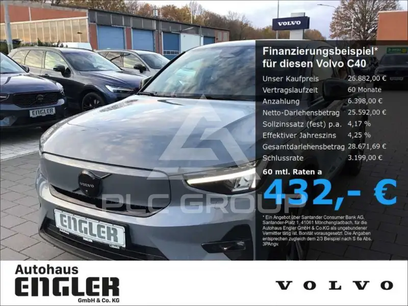 2022 Volvo C40 P8 Rec
