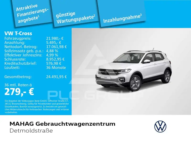2022 Volkswagen T-Cross