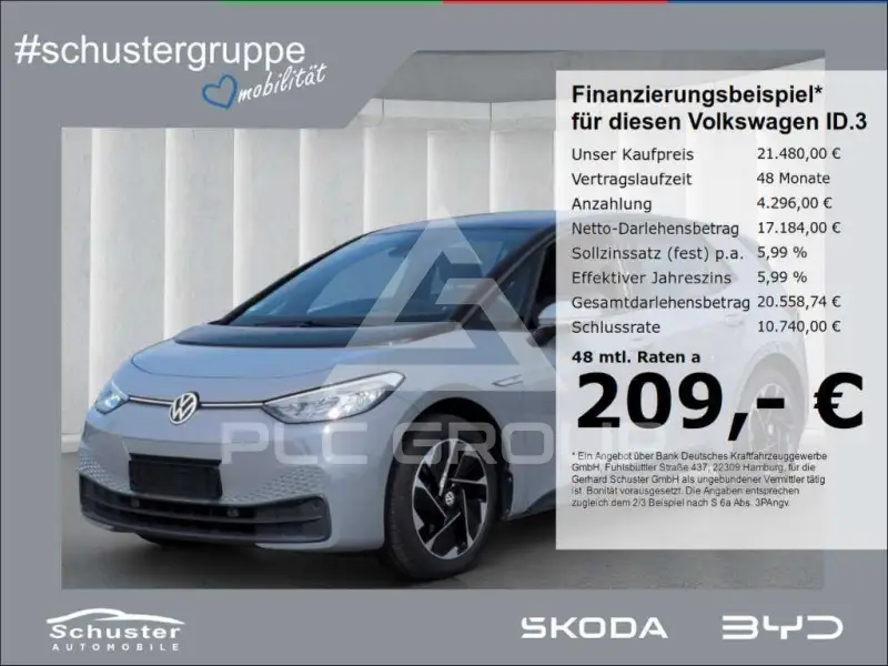 2022 Volkswagen ID3