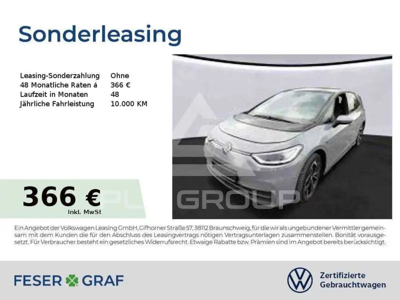 2022 Volkswagen ID3