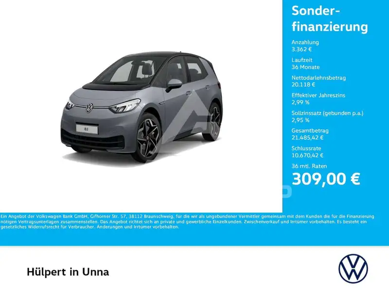 2022 Volkswagen ID3