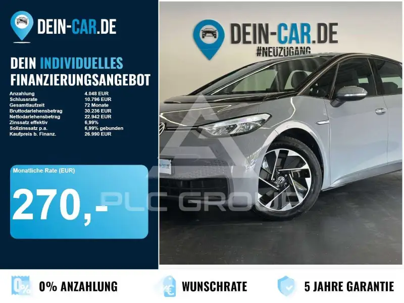 2022 Volkswagen ID3