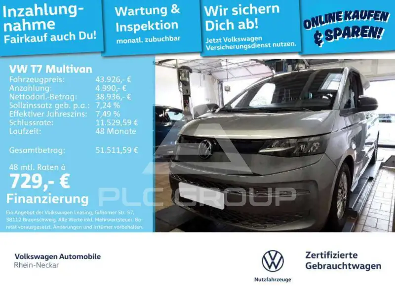 2022 Volkswagen T7 Multivan