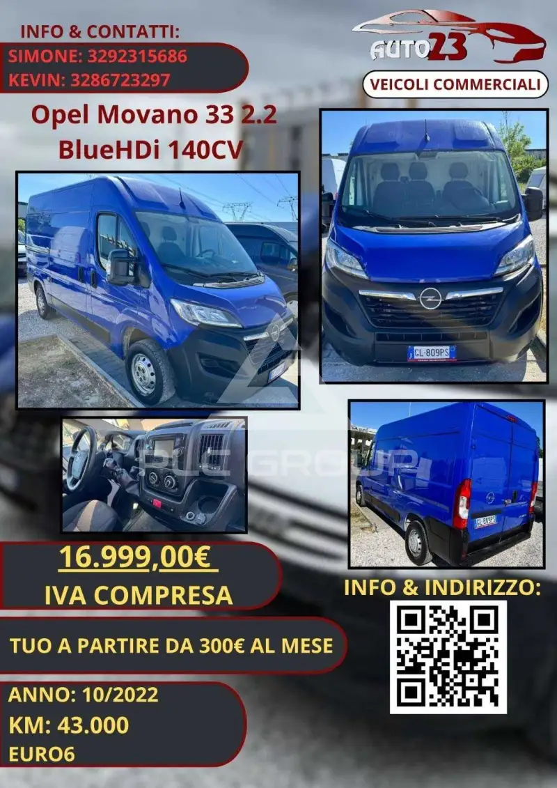 2022 Opel Movano