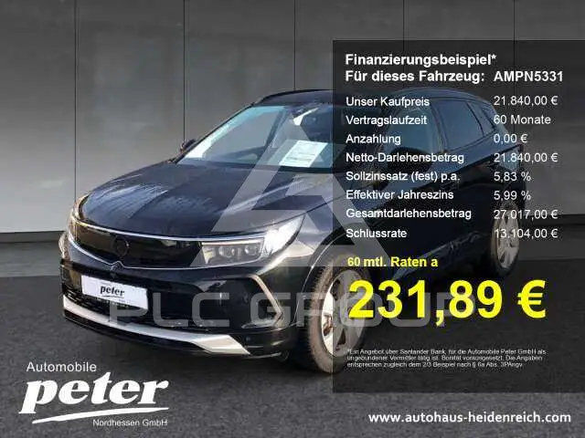 2022 Opel GrandlandX