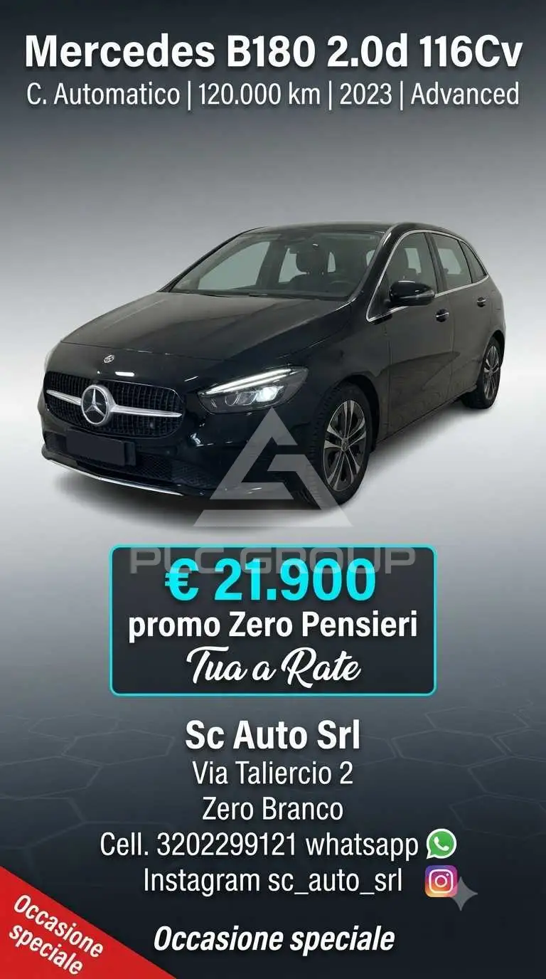 2023 Mercedes Benz B 180