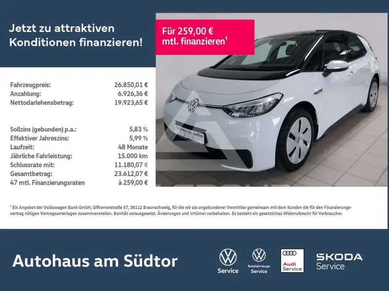 2023 Volkswagen ID3