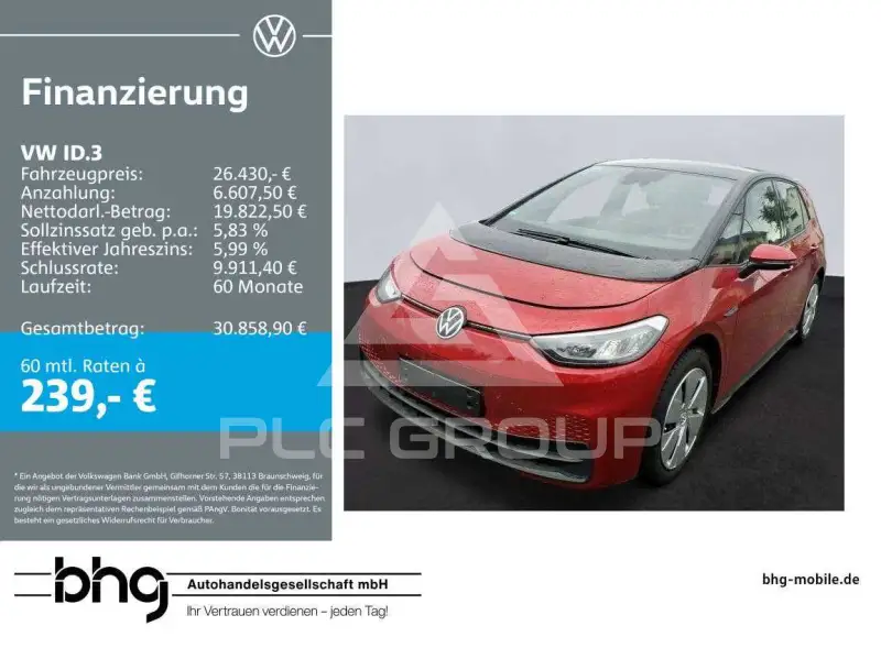 2023 Volkswagen ID3