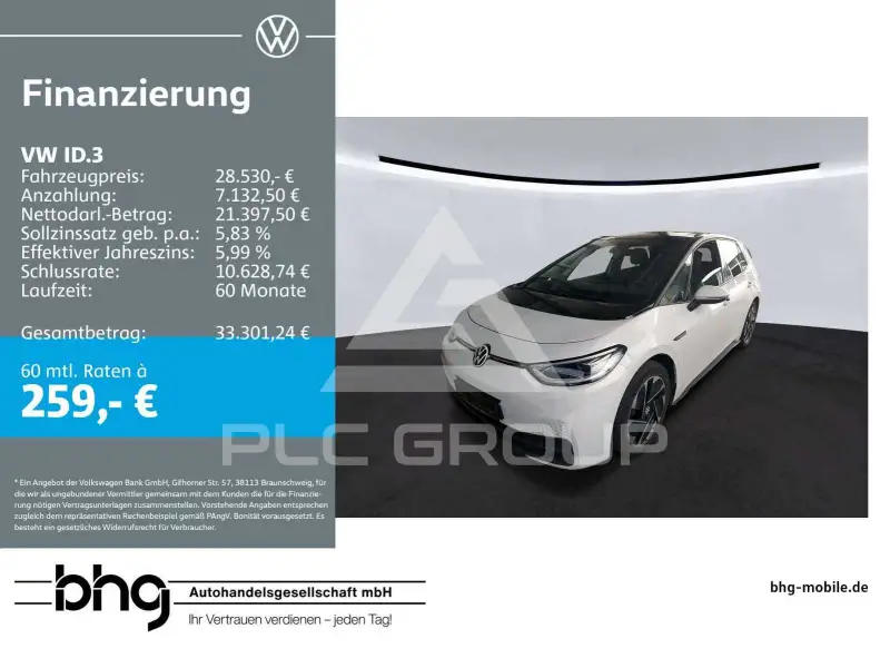 2023 Volkswagen ID3