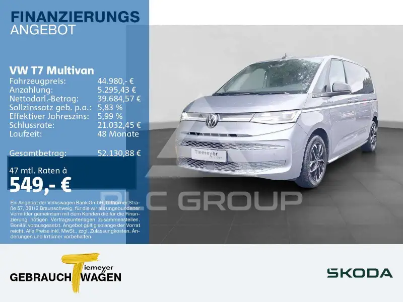 2023 Volkswagen T7 Multivan
