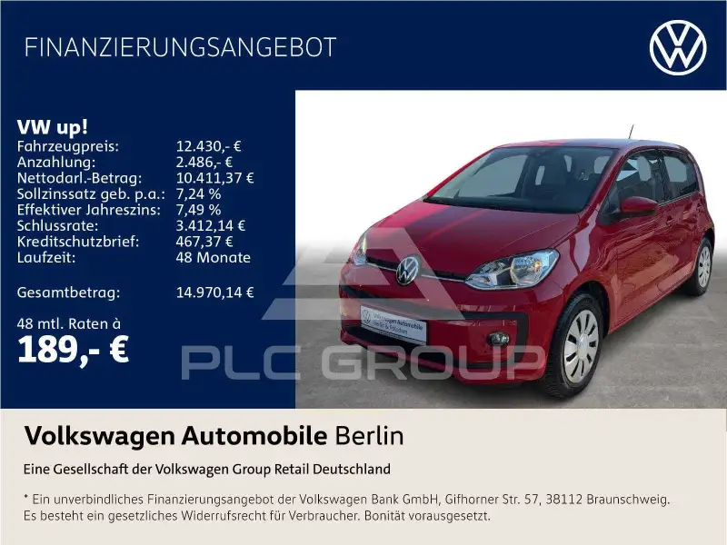 2023 Volkswagen Up