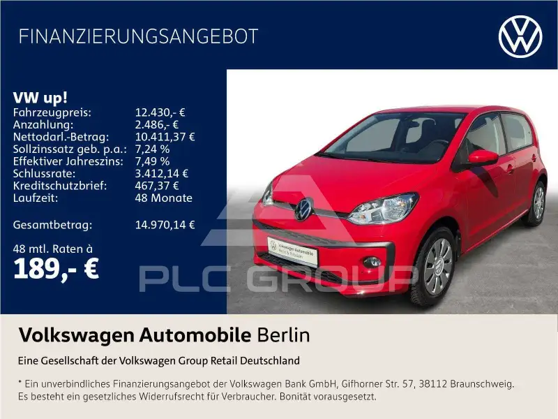2023 Volkswagen Up