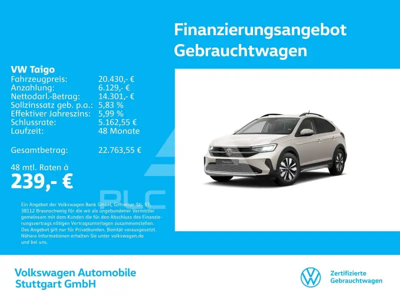 2024 Volkswagen Taigo