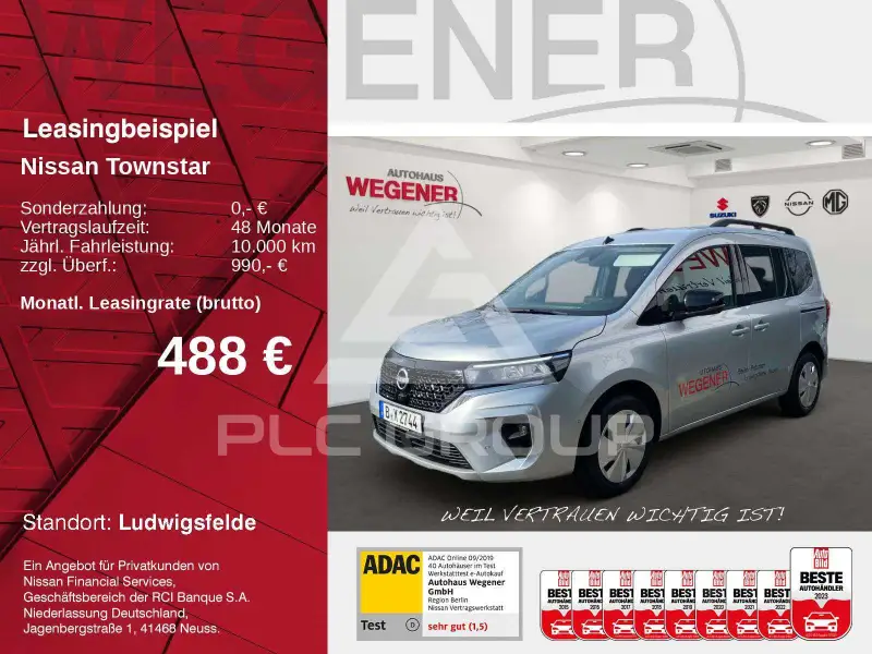 2025 Nissan TOWNSTAR