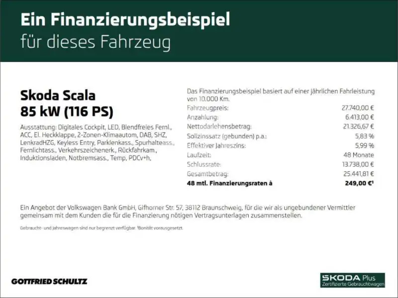 2025 Skoda Scala