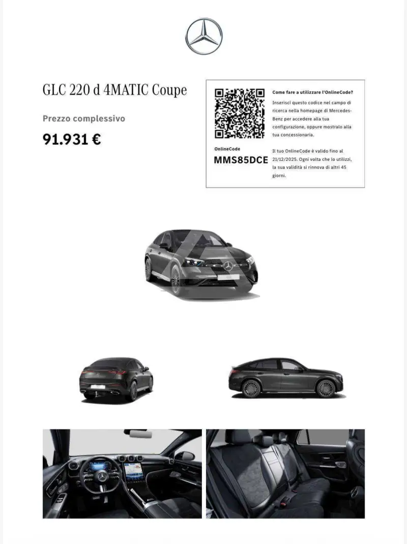 2025 Mercedes Benz GLC 220