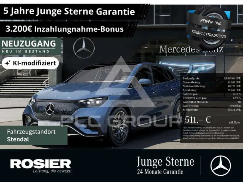 2025 Mercedes Benz EQE