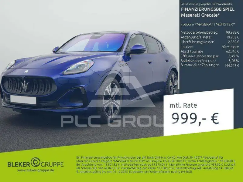 2025 Maserati GRECALE