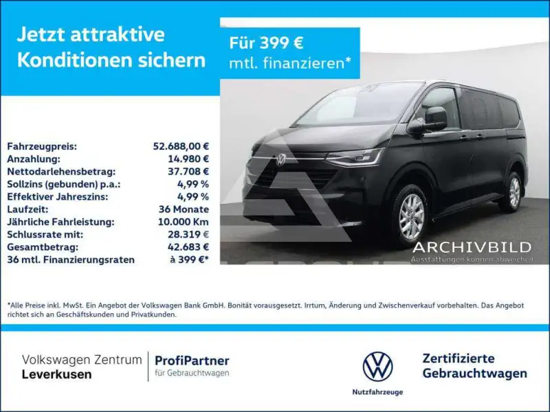 2025 Volkswagen T7 Multivan