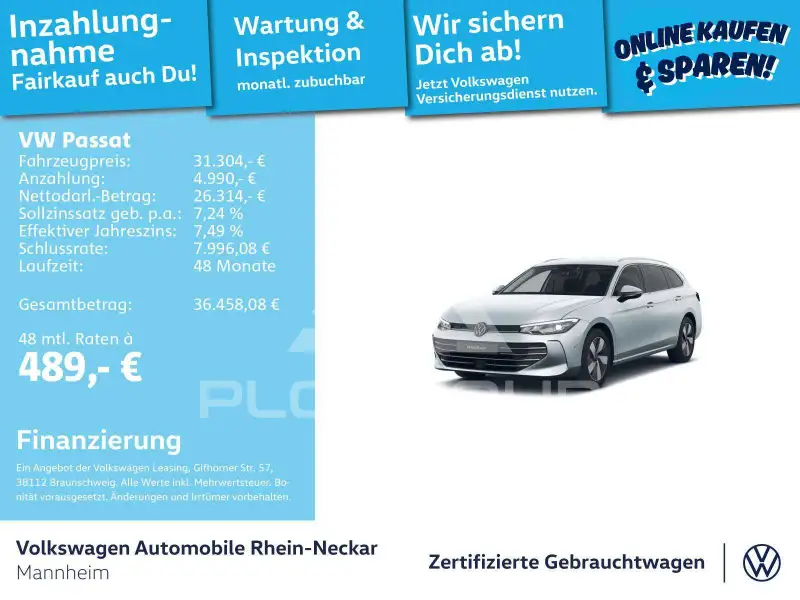 2025 Volkswagen Passat