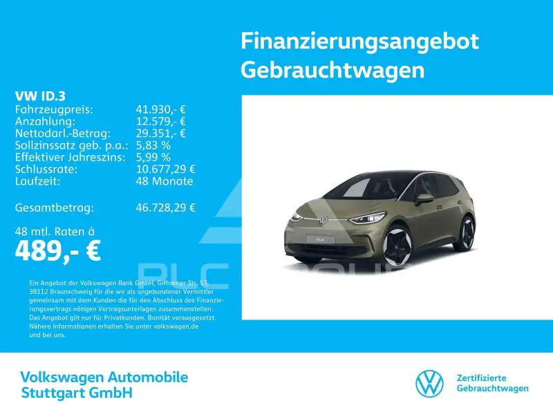 2025 Volkswagen ID3