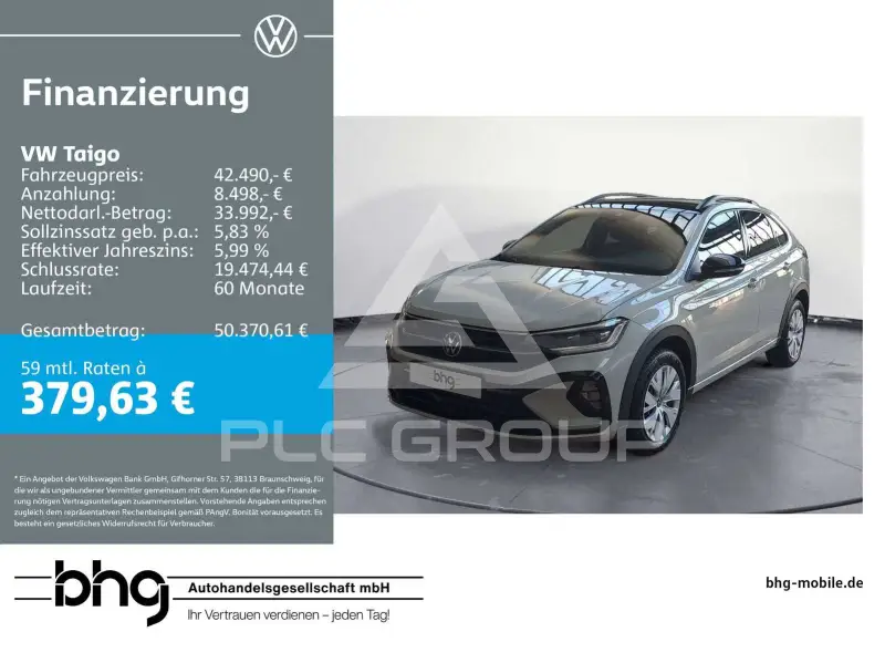 2025 Volkswagen Taigo
